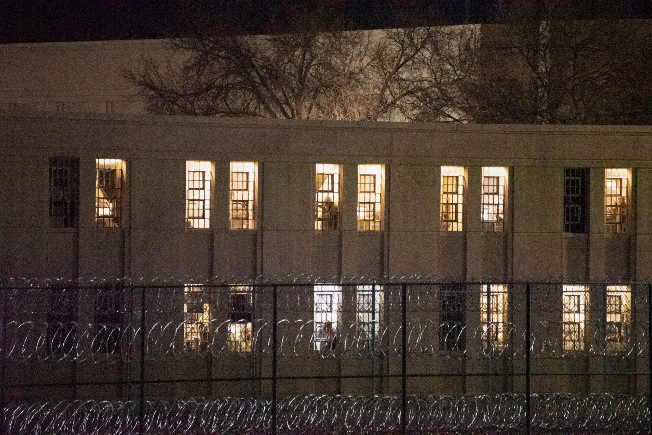 Prisoners Observe protest
